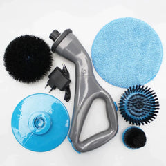 RECHARGEABLE ELECTRIC SPIN SCRUBBER