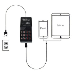 12 Port USB Charger