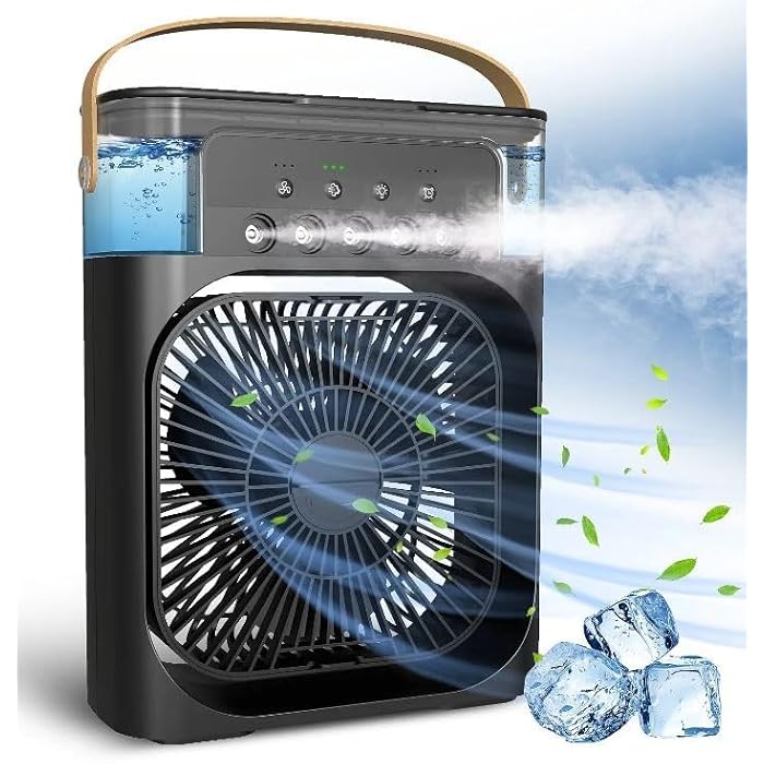 Portable Water Mist Spray Fan