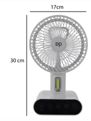 Rechargeable LED Fan