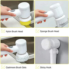 5-in-1 Magic cleaning brush Electric Brush