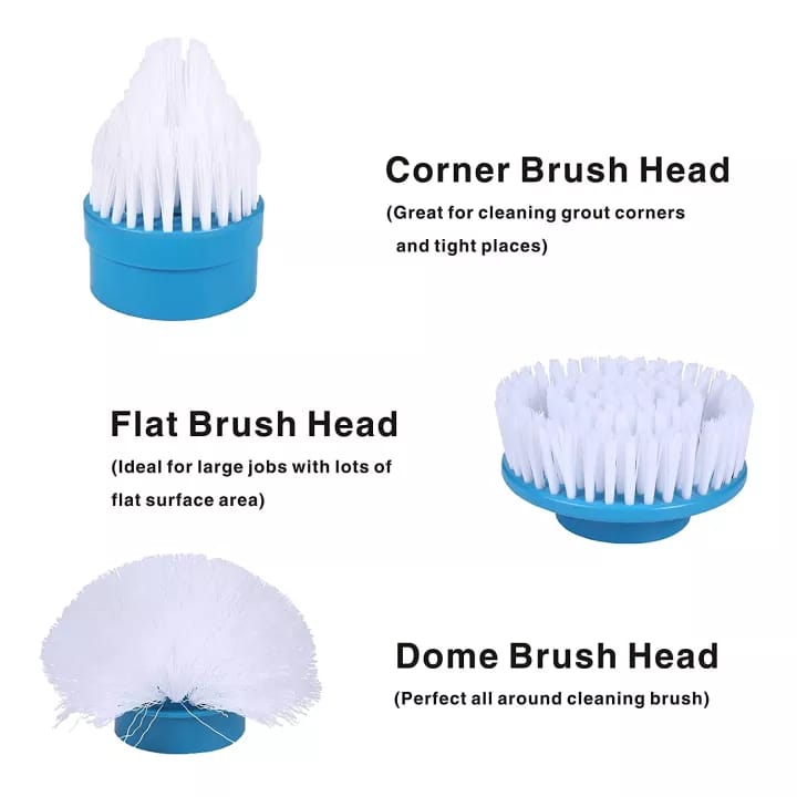 Rechargeable Electric Home Cleaning Brush Floor Bathroom Flexible Cleaner