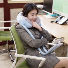 2 In1 Cell Phone Holder Neck Pillow