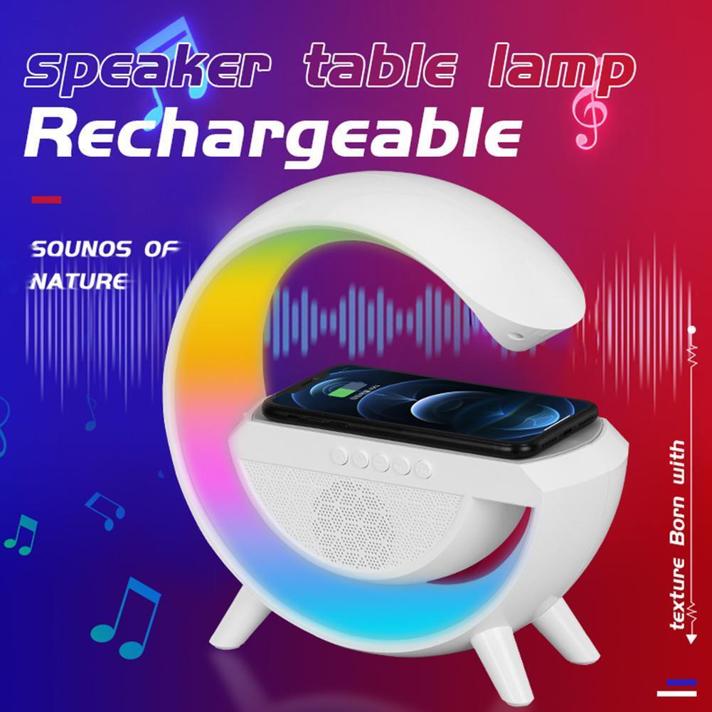 Led Wireless Charger Speaker