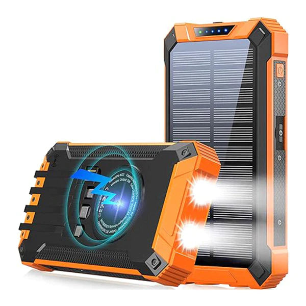 Solar Wireless Portable Power Bank